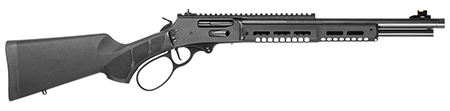 [022188901573] Smith  &  Wesson 14454 1854 Stealth Hunter 30-30 Win 5+1 16.50" Black Armornite Threaded Barrel, Black Anodized Stainless Steel Receiver w/Picatinny Rail, M-LOK Forend, Black Synthetic Fixed Stock