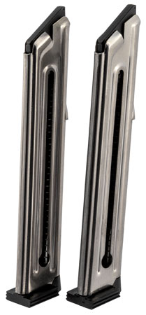 [736676906451] Ruger 90645 Mark III/IV Value Pack 10rd 22 LR E-Nickel Stainless Steel 2 Per Pack