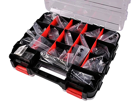 [812058032359] Luth-ar TL-GSK Gunsmith Parts Kit Black/Red AR-15 Firearm