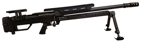 [688218714058] Steyr Arms 610501 HS .50-M1  Take Down Design, 50 BMG 5+1 24" Fluted/Threaded, Black, Fully Adj. Chassis, Muzzle Brake, Adj. Integrated Bipod  &  Monopod, Optics Mount