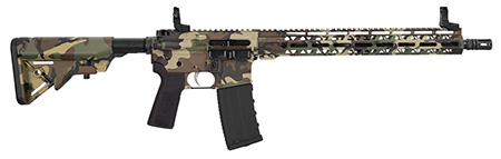 [752334901736] Hi-Point HP15R-556M81 HP 15R 5.56 NATO 30+1 16" Black Threaded Barrel, M81 Woodland Camo Aluminum Receiver w/Picatinny Rail, M-LOK Handguard, B5 Bravo Polymer Stock, Black B5 P Type 23 Grip