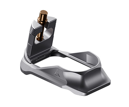 [810098421614] Radian Weapons R0952 Magwell  Fits Glock 17/34/45/47 Gen5 Gray Aluminum