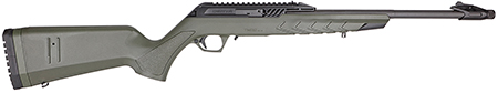 [850067243809] Derya Firearms TM22.STAN.ODG.18 TM22 Standard Full Size 22 LR 10+1 18" Black Target Barrel, Black Anodized Aluminum Receiver w/Picatinny Rail, OD Green Adjustable Polymer Stock