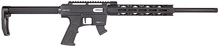 [850067243595] Derya Firearms TM22.METAL.20 TM22 Metal 22 LR 10+1 20" Black Threaded Barrel, Black Anodized Aluminum Receiver w/Picatinny Rail Receiver, Black Fixed Aluminum Stock, Black Polymer Grip