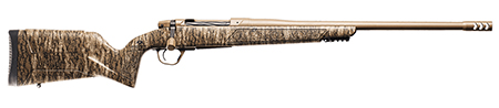 [840290528651] Christensen Arms 8011505900 Evoke  25 Creedmoor 4+1 22" Flat Dark Earth Cerakote Threaded Barrel  &  Steel Drilled  &  Tapped Receiver, Mossy Oak Bottomland Polymer Stock