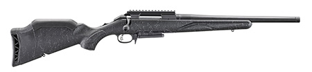 [736676569069] Ruger 56906 American II Patrol 7mm PRC 3+1 20" Graphite Black Cerakote Threaded Bull Barrel  &  Alloy Steel Receiver w/Picatinny Rail, Black Splatter Adj LOP Synthetic Stock