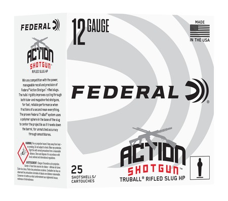 [604544709674] Federal AS12HLRS   12Gauge 2.75" 25 Per Box/10 Case