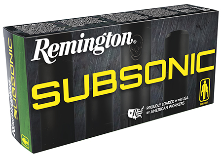 [047700277455] Remington Ammunition 27745 Subsonic  360Buckhammer 250gr Bonded Hollow Point 20 Per Box/10 Case