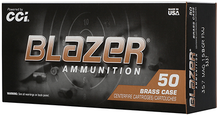 [604544706178] CCI 5337 Blazer  357Mag 158gr Full Metal Jacket 50/Box