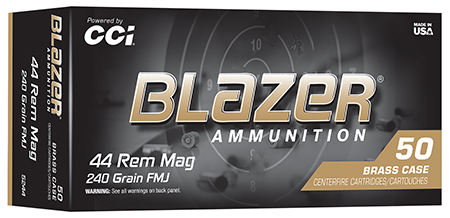 [604544705959] CCI 5244 Blazer  44RemMag 240gr Full Metal Jacket 50/Box
