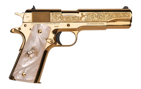 [199874858548] CNC CNCMIDAS       COLT 1911 38 24KT GLD PEARL GRP