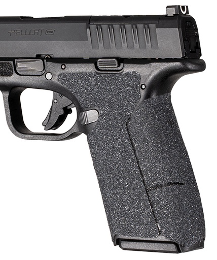 [743108183694] Hogue 18369 Wrapter  Black Adhesive Rubber Fits Springfield Armory Hellcat Pro Fits Pistol