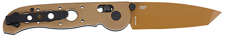 [794023094671] CRKT M1602XD M16 Tactical 3.11" Folding Tanto Plain Desert Tan D2 Steel Blade, Desert Tan Grivory Handle