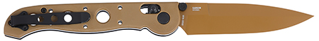 [794023094688] CRKT M1603XD M16 03XD 3.57" Folding Spear Point Plain Desert Tan D2 Steel Blade w/Grivory Handle