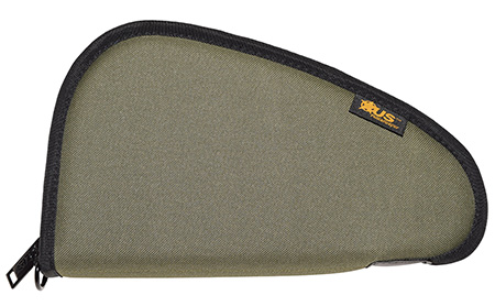 [663306217130] US PeaceKeeper P21713 Pistol Case  OD Green Polyester Holds 1 Pistol