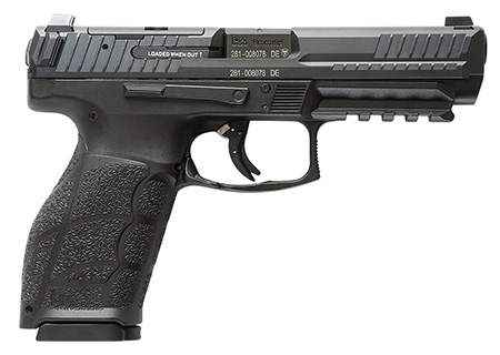 [642230269033] HK 81001067 VP9A1 *CA Compliant Full Size 9mm Luger 10+1 4.53" Optic Ready/Serrated Slide, Black Polymer Frame w/Picatinny Rail, Interchangeable Backstrap Grip, Ambidextrous