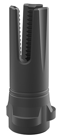 [812296031589] Breek Arms BRK4319 Scorch 3-Prong Flash Hider Black Nitride Steel 5/8"x24 Threads 9mmLuger Compatible w/ Breek-LOK 3QD