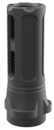 [812296031602] Breek Arms BRK4321 Sentinel Caged Flash Hider Black Nitride Steel 5/8"x24 Threads 30 Cal Compatible w/ Breek-LOK 3QD