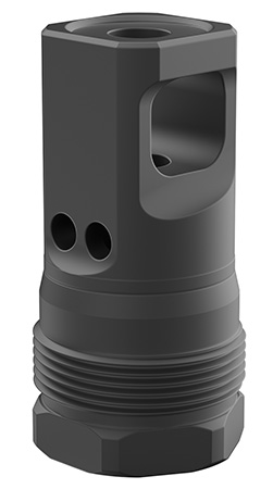 [812296031794] Breek Arms BRK4430 Echo Single Port Plan B Black Nitride Steel 1/2"x28 Threads 223 Cal/5.56mm