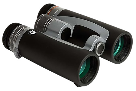 [698156023495] Konus 2349 Prince 10x42mm Bak-4 Prism, Center Focus, Black/Silver Aluminum w/Rubber Armor