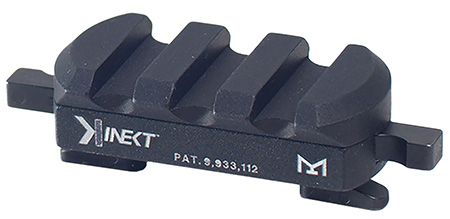 [851064007128] Kinetic Development Group KIN5-100 Kinect 3 Slot Mount M-LOK Picatinny Rail Black