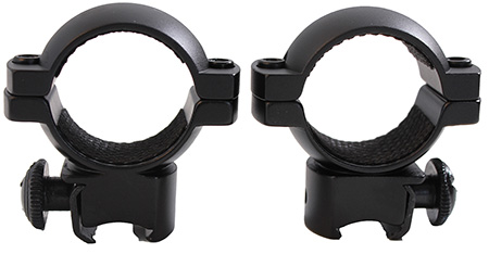 [040589002194] Traditions A797DS Scope Rings  Matte Black Aluminum 1" Medium 3/8" Grooved Receiver