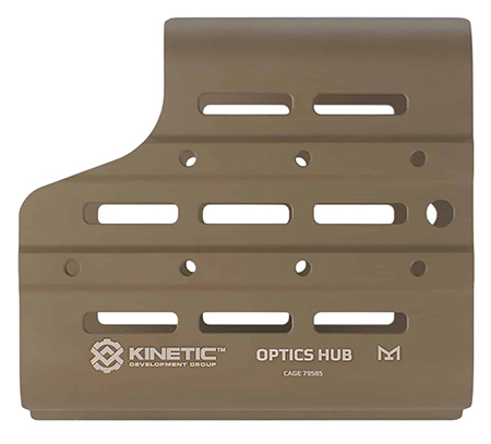 [851064007357] Kinetic Development Group MSH5-110 Optics HUB Spotting Scope Case Flat Dark Earth Aluminum