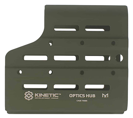 [850045704216] Kinetic Development Group MSH5-113 Optics HUB Spotting Scope Case Green Aluminum