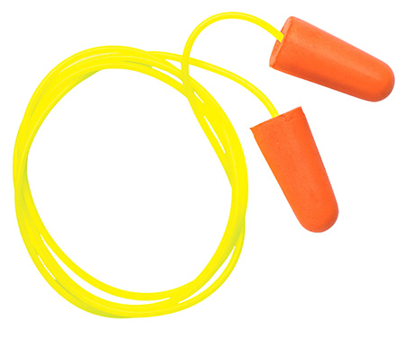 [18149920043311] Pyramex DP1001 Corded Foam 32 dB In The Ear Yellow/Orange 100 Pair