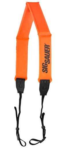 [798681723928] Sig Sauer Electro-Optics SOZFNS0M Zulu Floating Neck Strap Orange Neoprene 55" Long