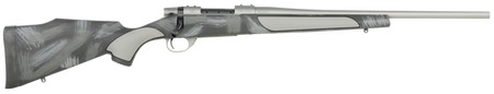 [747115462919] Weatherby VC387MMPR4T Vanguard Shadow 7mm PRC 3+1 24" Carbon Gray Cerakote Threaded Barrel, Carbon Gray Cerakote Steel Drilled  &  Tapped Receiver, Black w/Gray  &  White Accents Monte Carlo Stock