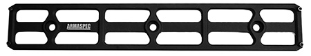[810048493777] Armaspec ARM621-9 ARCA Rail 9 Slot M-LOK  Black Aluminum Compatible w/ AR-15/10 MLOK Rails