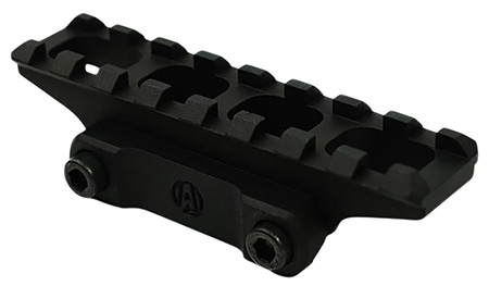 [810048493791] Armaspec ARM631-BLK Optic Riser ELEV8 iBeam 9 Slot Black Aluminum/Steel Compatible w/ Picatinny Mounted Optics or Accessories