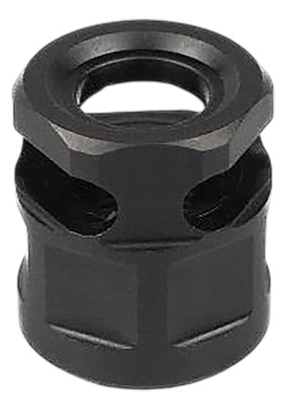 [810048493869] Armaspec ARM4521-BLK Micro Compensator Pawn Black QPQ Nitride Stainless Steel 1/2"x28 Threads