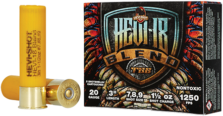 [604544700701] HEVI-Shot HS7079 HEVI-18 Blend 20Gauge 3" 1 1/2oz 7/8/9Shot