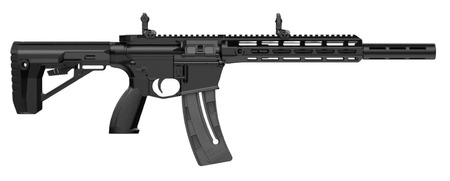 [193212031563] Retay USA RA1522BLKPOLYMLOK RA1522 22LR 25+1 18" Black Chrome Threaded Barrel, Black Chrome Polymer Receiver w/ Picatinny Rail, M-LOK Handguard Adjustable Polymer Stock Black Polymer Grip