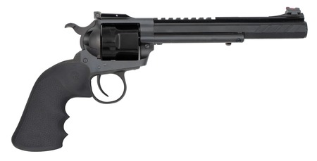 [8053800949347] Chiappa Firearms 340357 1873 44 Mag 6 Shot 5.50" Black Hexagonal Shroud w/Picatinny Rail Barrel, Black Cylinder, Black Alloy Frame, Black Hogue Rubber Grip