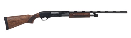[8053800948982] Charles Daly 930422 301 Field Full Size 410 Bore Pump 4+1 26" Black Vent Rib Barrel, Black Anodized Grooved Aluminum Receiver, Fixed Matte Black Synthetic Stock, Beretta/Benelli Mobil Choke System