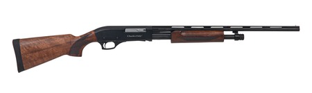 [8053800949644] Charles Daly 930415 301 Field Compact 20 Gauge Pump 3" 4+1 22" Vent Rib Barrel, Black Anodized Grooved Receiver, Fixed Walnut Stock
