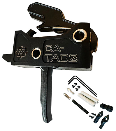 [740588596273] Cross Armory CRAR15TDIBK Tac 2 Flat Faced Black Two-Stage Drop-In