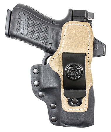 [792695384731] DeSantis Gunhide 230KJ1LZ0 Hyeye  IWB Black Kydex Compatible w/ Glock 19/23/32/45/19x/19 Gen 5 Ambidextrous