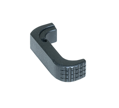 [840253801012] Timber Creek Outdoors GL43XEMRBL Glock 43X Extended Magazine Release Anodized Black Aluminum