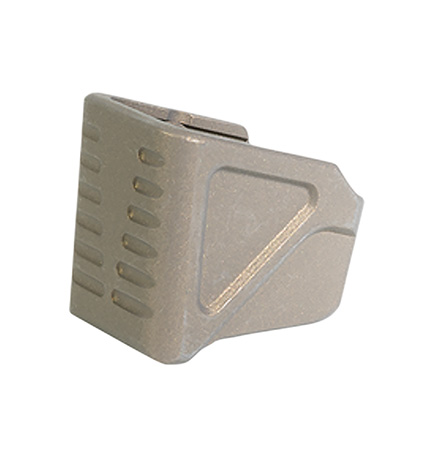 [840253800602] Timber Creek Outdoors GLMEPBB Glock 17/19 Magazine Extension Plate Burnt Bronze Aluminum
