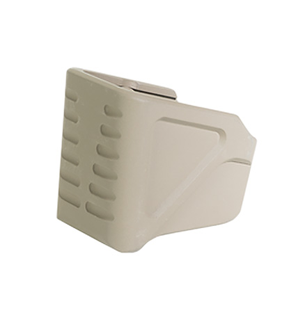 [840253800633] Timber Creek Outdoors GLMEPFDE Glock 17/19 Magazine Extension Plate Flat Dark Earth Aluminum