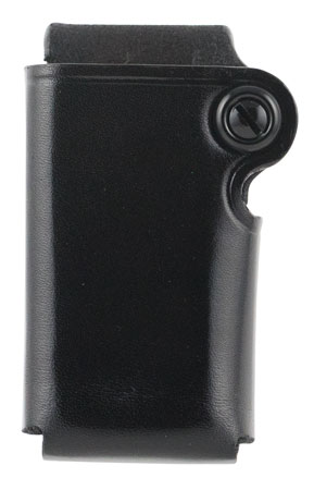 [601299124042] Galco SMC22B SMC Mag Case Single Black Leather Belt Clip Compatible w/ Canik TP9 SA Belts 1.75" Wide Ambidextrous Hand