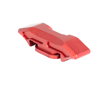[840253800404] Timber Creek Outdoors GLCHR Glock 17/19 Charging Handle Red Aluminum Ambidextrous Hand