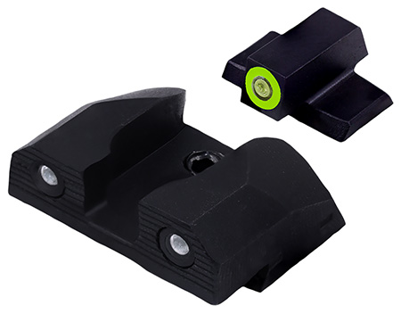 [647533001229] XS Sights SWR209S6G R3D 2.0  Green Tritium Front/Black Oxide Frame, Fits S&W Bodyguard 2.0