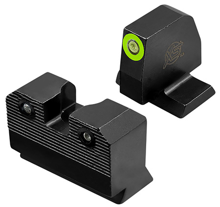 [647533004220] XS Sights SWR205P6G R3D 2.0 Night Sight Set Green Tritium Front/ Black Oxide Frame, Fits S&W M & P 2.0 OR Full Size  &  Compact