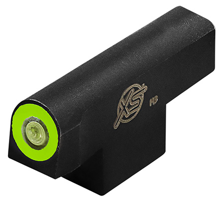 [647533001014] XS Sights CM0015S4G Standard Dot Front Green Tritium Front/Black Oxide Frame, Fits Colt Cobra/King Cobra