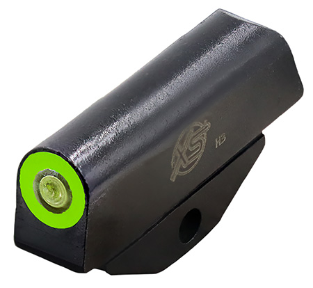 [647533001151] XS Sights SWRV001P4 Standard Dot Front Green Tritium/Black Oxide Frame, Fits S&W Bodyguard